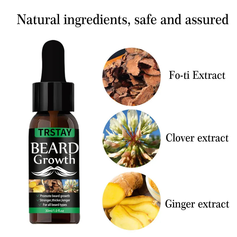 Wisessence™ Beard Hair Care Essential oil