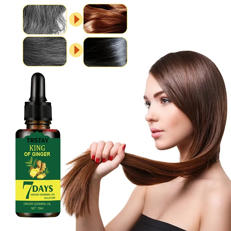 Wisessence™ Olio essenziale per la cura dei capelli allo zenzero 