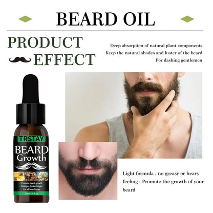 Wisessence™ Beard Hair Care Essential oil